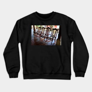 Nicaragua - typique chaises à bascules de Granada Crewneck Sweatshirt